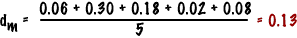 Image that shows the mean deviation equation.  Please have someone assist you with this.