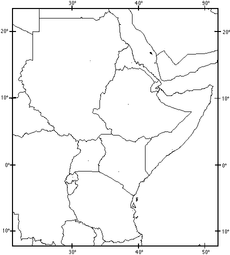 Image of a  map that includes political boundaries and coastlines at the same scale as the other maps in this set. Please have someone assist you with this.