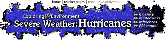 Image map of some Severe Weather: Hurricanes puzzle pieces.  Please have someone assist you with this.